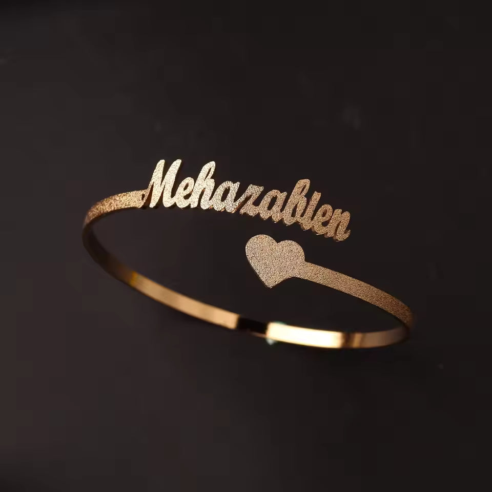 LE LIEN FATAL - Bracelet Ouvert Personnalisable - Amoréa